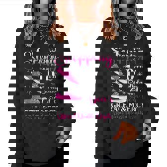 10Th Birthday Official Double Digits Ten 10 Years Old Girls Women Sweatshirt - Seseable