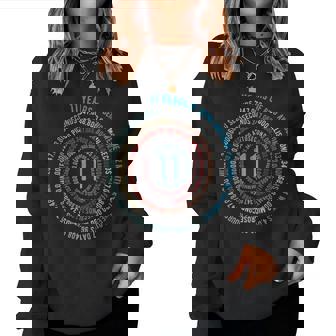 11 Jahre Geburtstag Helix 11 Jahr Jungen Mädchen Geburtstags Sweatshirt Frauen - Geschenkecke