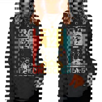 12 Compleanno Ragazzi Ragazze 12 Anni Gaming Controller Women Sweatshirt - Novitaregali