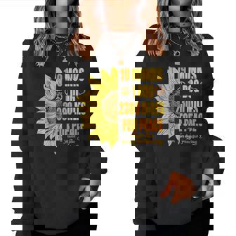 19 Monks 1 Dog 2300 Miles Sunflower Walk For Peace Women Sweatshirt - Monsterry