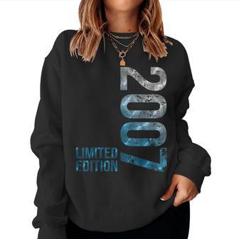 19Th Birthday Boy Girl 19 Years Old Vintage 2007 Women Sweatshirt - Thegiftio UK