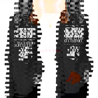 2026 Senior Bowling Mom Bowling Team Parent Helper Women Sweatshirt | Seseable CA