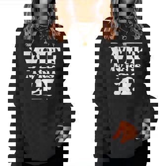 21St Birthday For Mom 21 Year Old Child Son Daughter Women Sweatshirt - Thegiftio