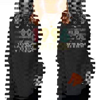 30歳の誕生日プレゼント 30歳 男性 女性 レトロ ヴィンテージ 1996 レディーススウェットシャツ - Kawaiitshirt