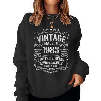 43Rd Birthday 1983 Birthday For Women Women Sweatshirt | Mazezy
