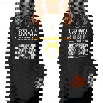 5 Star Mafia Baseball Mom Women Sweatshirt | Seseable CA