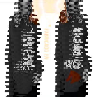 60 Años Regalo De Cumpleaños Hombre Fabricado En 1966 Sudadera Mujer - Regaloses