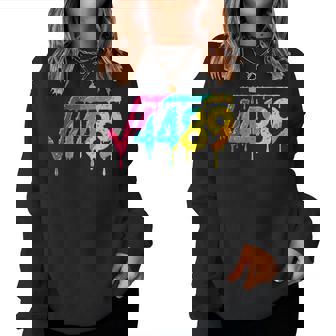 67 Ice Cream Drip Meme Square Root 4489 Slang Teacher Math Women Sweatshirt - Monsterry