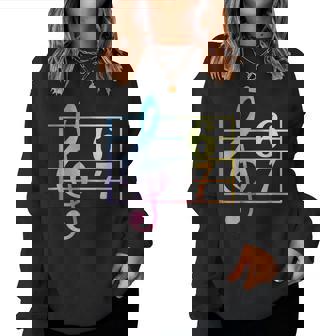 67 Music Meme Slang Six Seven Music Teacher Musician Women Sweatshirt | Mazezy