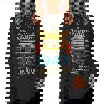 78 Cumpleaños Hombre 78 Años Decoración 1947 Divertido Sudadera Mujer - Regaloses