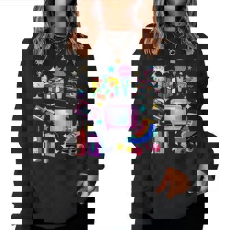 80'S Homme Costume Années 80'S 90S Cassette De Musique Sweat-shirt pour femme - Cadeauxyz