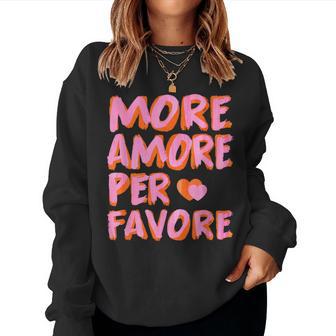 More Amore Per Favore Xelbstliebeelflove chwarz Klein Kurzarm Klassisch Hochwertigeerarbeitung Liebe Paare Einzelpersonen Sweatshirt Frauen - Geschenkecke