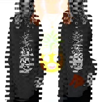 Ananas Pour Enfants Ananas Pour S Ananas Pour Les Jeunes Sweat-shirt pour femme - Cadeauxyz