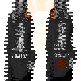 & Sunglasses Do What I Want Beagle Lover Women Sweatshirt - Thegiftio