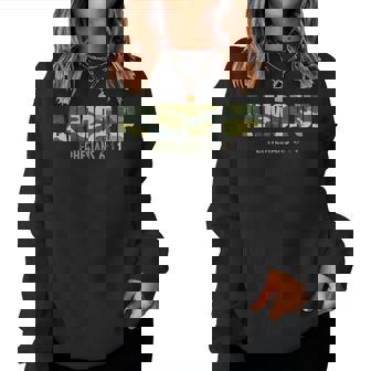 Armor Up Ephesians Christian Camo Scripture Gym Workout Women Sweatshirt | Mazezy