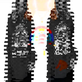 Autism Awareness For Teacher Why Fit In Doctor Cat Hat Cool Women Sweatshirt | Seseable UK