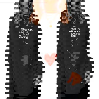 Baby On Board Corazón De Embarazo Familia Feliz Sudadera Mujer - Regaloses