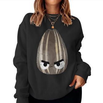 The Bad Seed Good Egg Teacher Halloween Costume Food Group Women Sweatshirt - Thegiftio UK