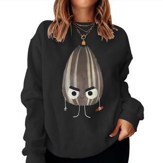 The Bad Seed Good Egg Teacher Halloween Costume Food Group Women Sweatshirt - Thegiftio UK