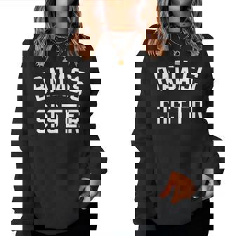 Badassister Humoristique Pourœurs Sweat-shirt pour femme - Cadeauxyz