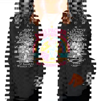 Bags Packed Flaps Waxed Unicorn Girls Trip Summer Vacation Women Sweatshirt | Seseable FR