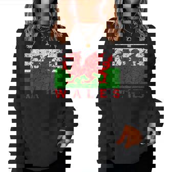 Bandera De Gales Dragón Galés Para Hombres Es Y Niños Sudadera Mujer - Regaloses