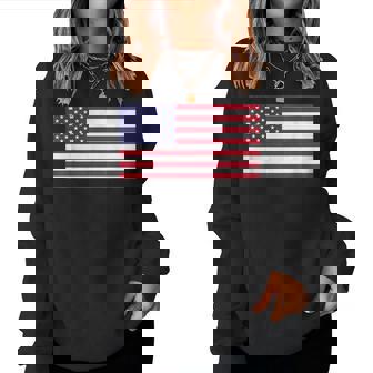 Bandera Estados Unidos Usa American Flag Hombre Sudadera Mujer - Regaloses