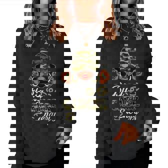 Big Cancer Energy Black Woman Camouflage Zodiac Sign Women Sweatshirt - Monsterry