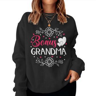 Bonus Oma Muttertagtep Grandma Sweatshirt Frauen - Seseable