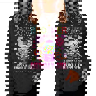 Brother Of The Birthday Girl Candyland Candy Birthday Women Sweatshirt | Mazezy