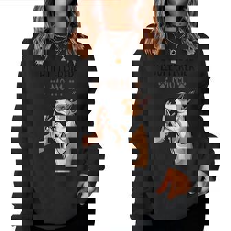 Bull Terrier Mamma Amante Dei Cani Women Sweatshirt - Novitaregali