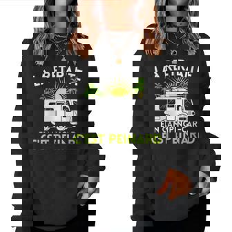 Camping Car Homme Cadeau Retraite Humoristique Cadeau Papy Sweat-shirt pour femme - Cadeauxyz