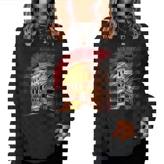 Casco Centurión Romano Hecho Del Coliseo Sudadera Mujer - Regaloses