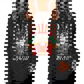 Casse-Noisette De Noël Costume De Noël Drôle Et Amusant Sweat-shirt pour femme - Cadeauxyz