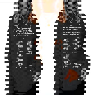 Cavalier King Charles Humour Cavalier King Charles Manche Longue Sweat-shirt pour femme - Cadeauxyz