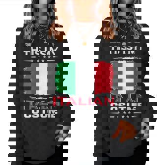 C'est Mon Costume Italien Italie Sweat-shirt pour femme - Cadeauxyz