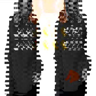 Chicken Banana Dancing Women Sweatshirt - Thegiftio