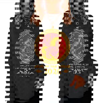 Chinese New Year Of The Horse 2026 Lunar Zodiac Women Sweatshirt | Seseable CA