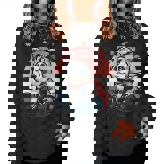 Cochon Panda Porcinet Panda Sweat-shirt pour femme - Cadeauxyz