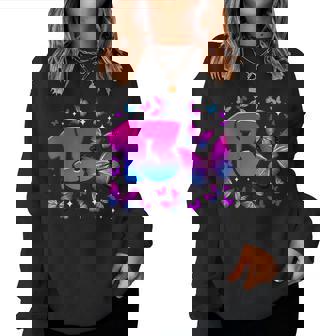 Compleanno Ragazza 13 Anni Farfalla Numero 13 Women Sweatshirt - Novitaregali