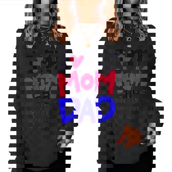 Concritta I Love My Mom And Dad Women Sweatshirt - Novitaregali