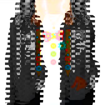 Costume Da Pagliaccio Per Bambini E Ragazze Costume Da Pagliaccio Women Sweatshirt - Novitaregali