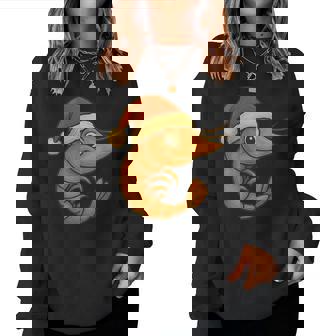 Costume De Crevettes Cool Avec Chapeau De Noël Pour Garçons Et Filles Sweat-shirt pour femme - Cadeauxyz