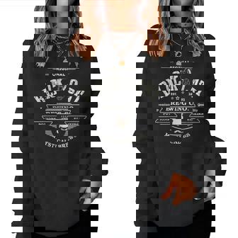 Cute Black Cat Witch Brewing Co Potions Coffee Magical Wicca Women Sweatshirt | Seseable FR