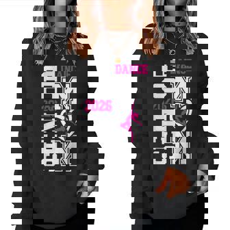 Dance Senior Mom Of A Senior Dancer Mama 2026 Heart Women Sweatshirt | Seseable FR