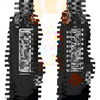 Day Of The Dead Dia De Los Muertos Catrina Woman Flower Rose Women Sweatshirt - Monsterry