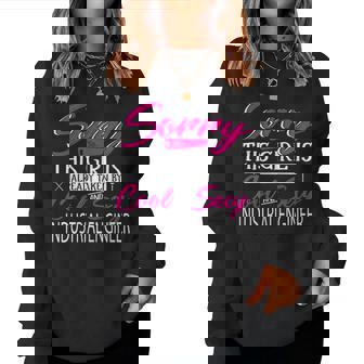 De Novia De Ingeniero Industrial Esta Chica Está Tomada Sudadera Mujer - Regaloses