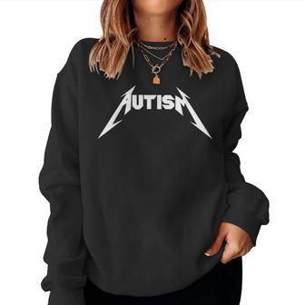 Diseño Divertido Autismo Esqueleto Meme Metal Rock Para Hombres Es Sudadera Mujer - Regaloses