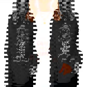 Divertente Cane Corso Mamma Cane Cane Corso Mamma Humor Citazione Women Sweatshirt - Novitaregali