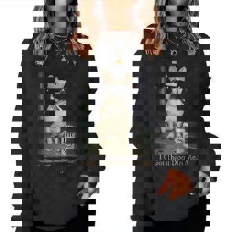 I Got That Dog In Me French Bulldog Meme Frenchie Mom Women Sweatshirt | Seseable FR